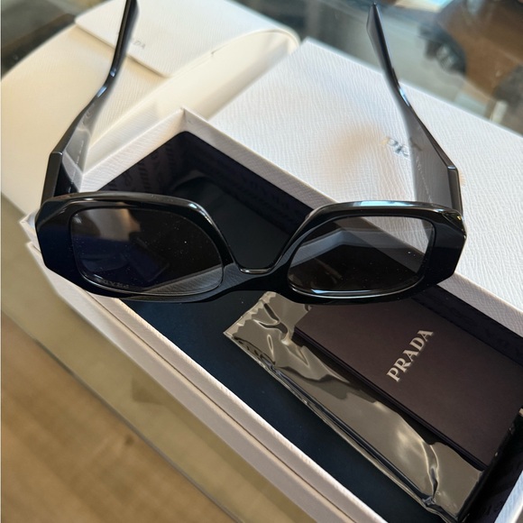 Prada Women's Black Sunglasses - Picture 1 of 5